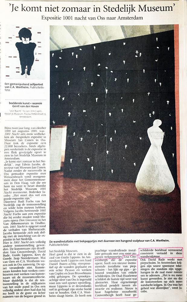 Artikel Stedelijk Museum Amsterdam